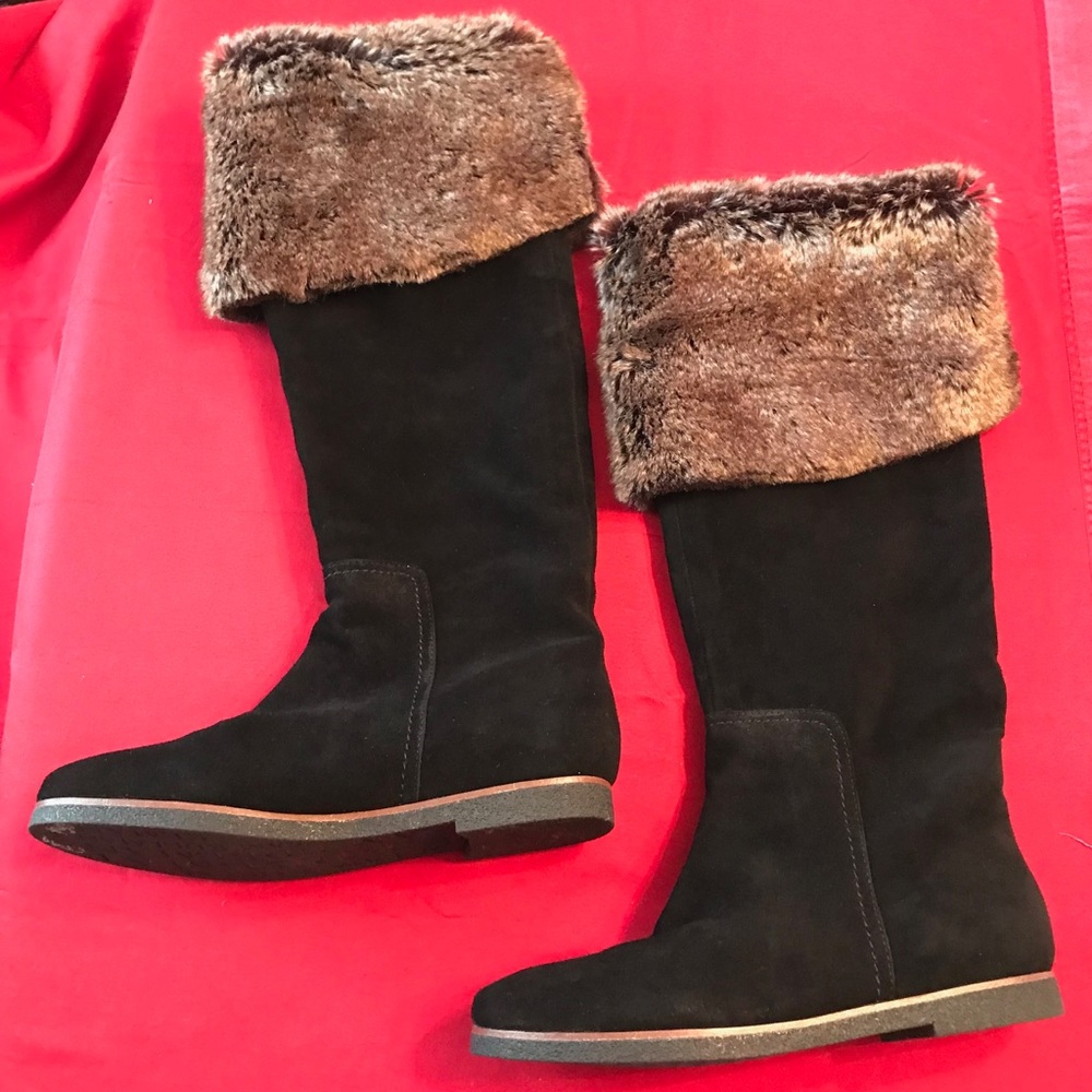 Sam Edelman Orlando over the knee suede boots